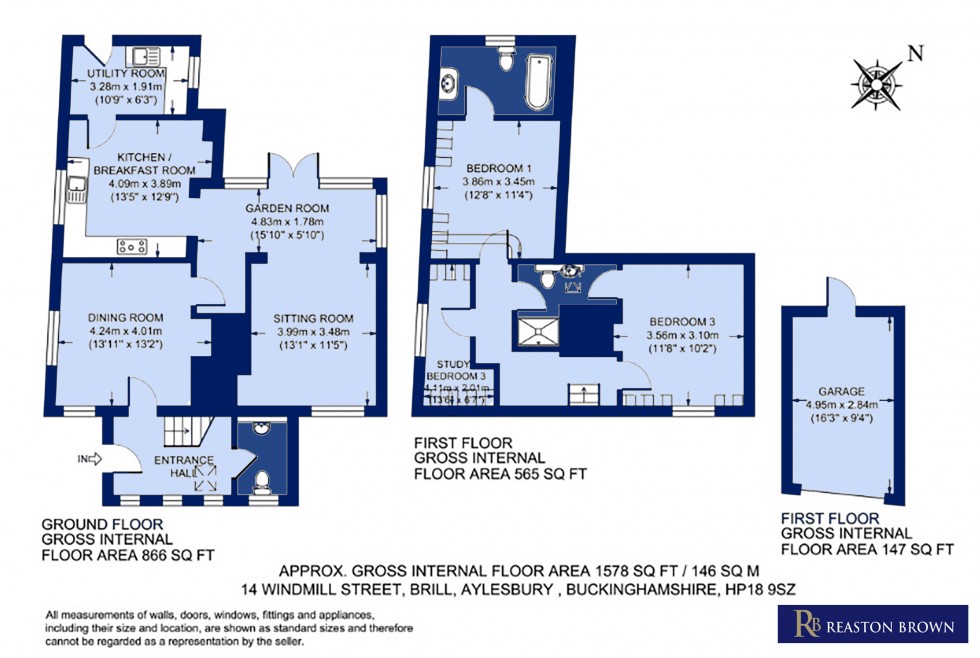 Floorplan for Brill Buckinghamshire